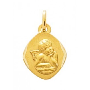 Médaille ange plaqué or