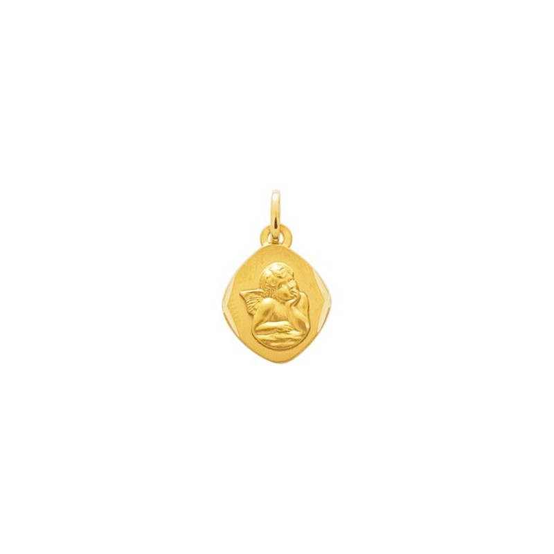 Médaille ange plaqué or