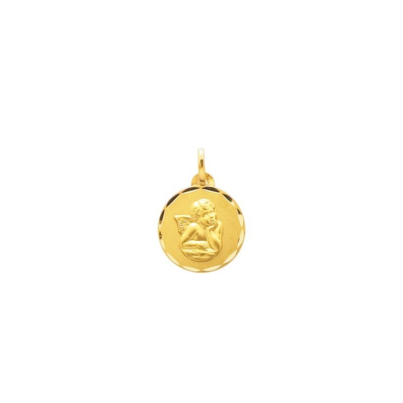 Médaille ange plaqué or