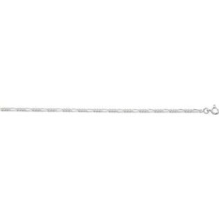 Chaîne alternée 1/3 argent