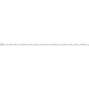 Bracelet argent rhodié