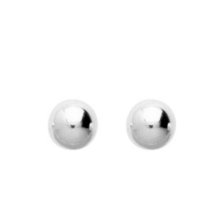 Boucles d'oreilles argent 6 mm