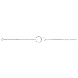 Bracelet argent rhodié