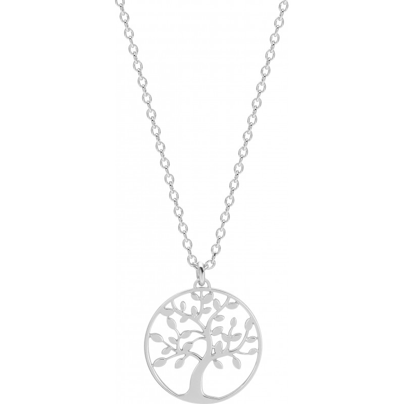 Collier argent rhodié