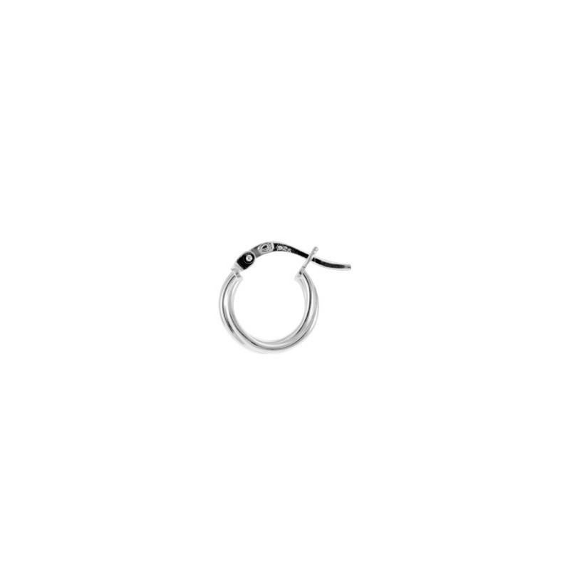 Créoles argent Ø 8mm