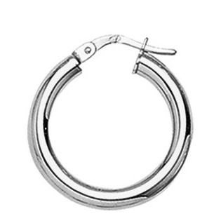 Créoles argent Ø15mm