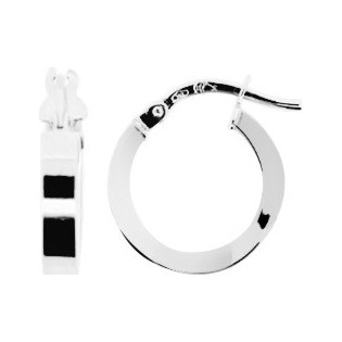 Créoles argent Ø10mm