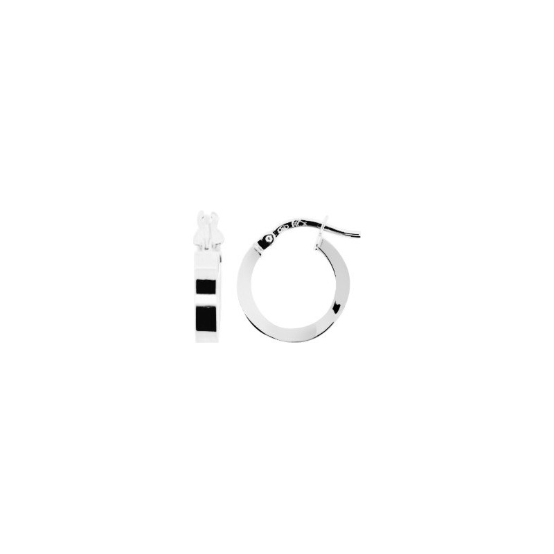 Créoles argent Ø10mm