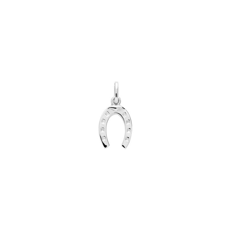 Pendentif argent rhodié
