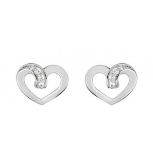 Boucles d'oreilles argent + oz