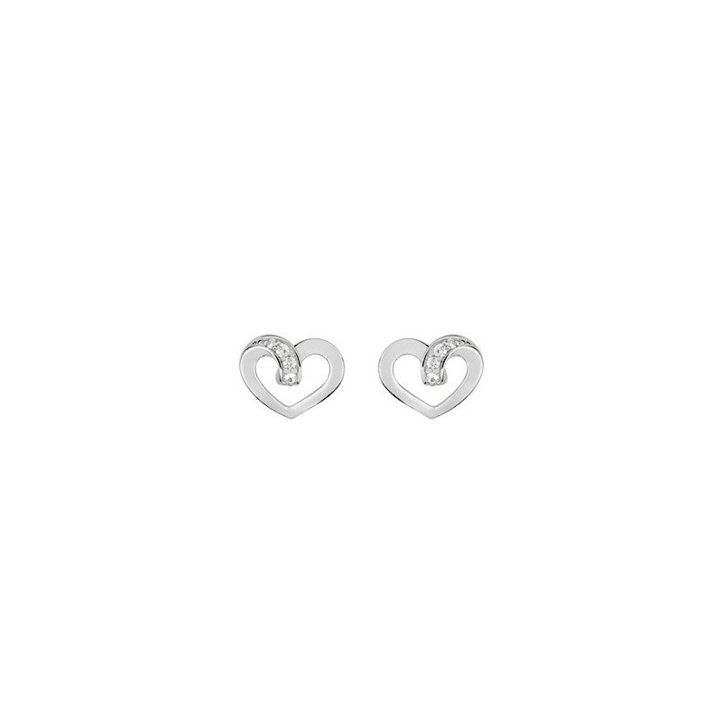 Boucles d'oreilles argent + oz