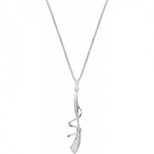 Collier argent + oz