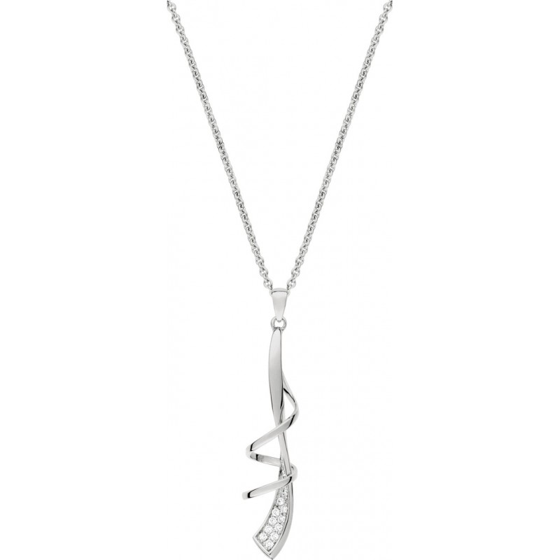 Collier argent + oz