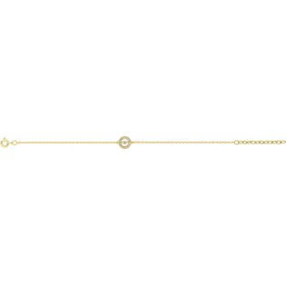 Bracelet plaqué or + oz