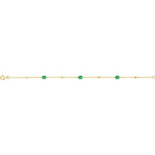 Bracelet plaqué or + oz