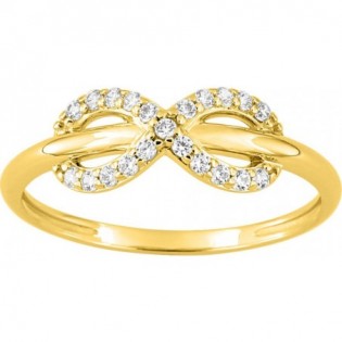 Bague plaqué or + oz