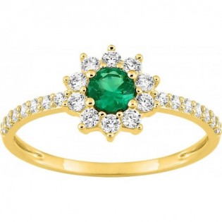 Bague plaqué or + oz