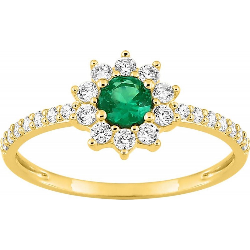 Bague plaqué or + oz