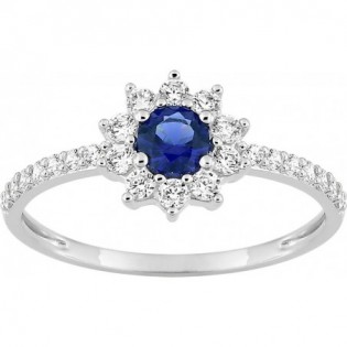 Bague argent + oz