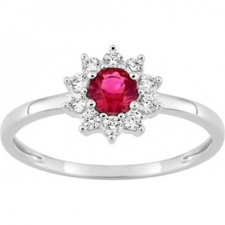 Bague argent + oz