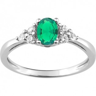 Bague argent + oz