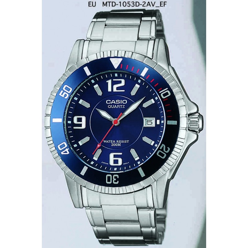 Montre acier Casio